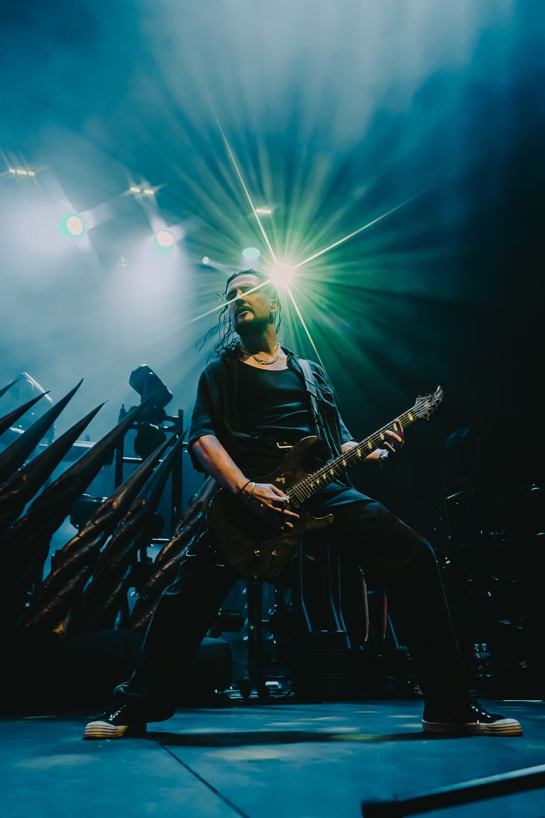 Bleed From Within performing live at AEC Theatre in Adelaide